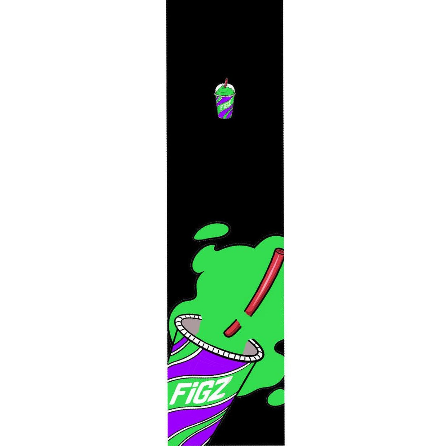 Figz XL Kickbike Griptape - Lime Slurp-ScootWorld.se