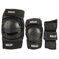 Bullet Junior Triple Padset Skyddsset - Svart-ScootWorld.se