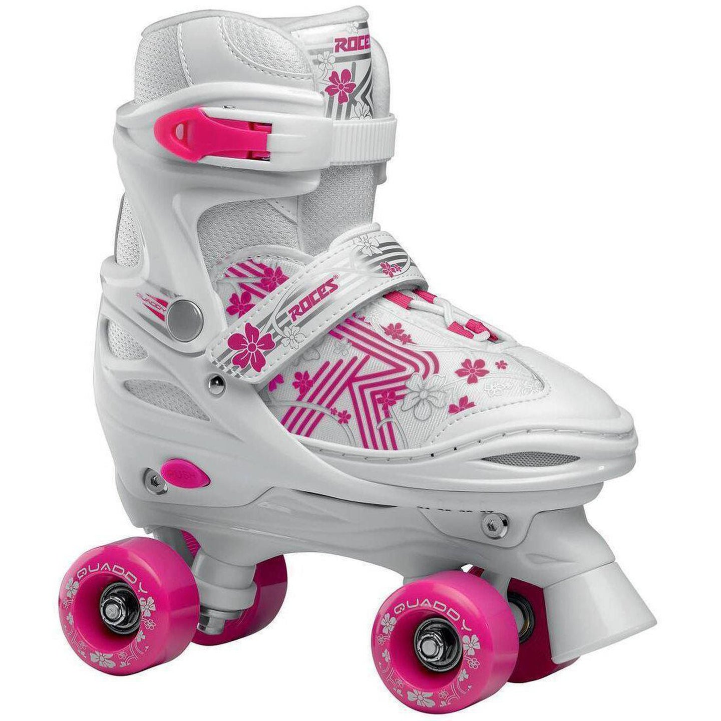 Roces Quaddy 3.0 Justerbar Rullskridskor Barn - Vit-ScootWorld.se