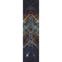Longway Printed Kickbike Griptape - Circuit Board Orange-ScootWorld.se