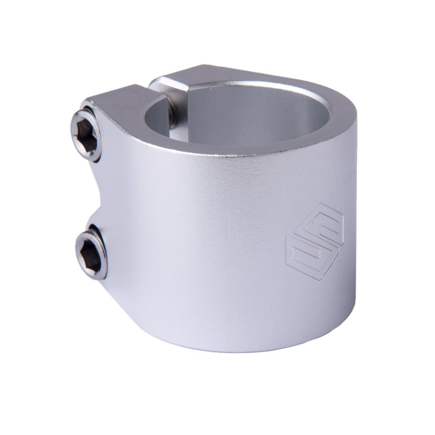 Striker Lux Double Kickbike Clamp - Silver-ScootWorld.se