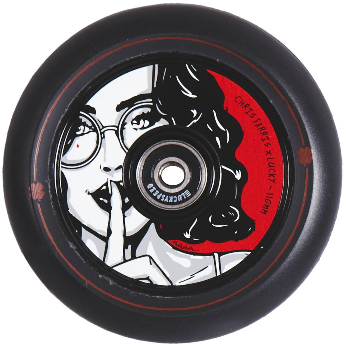 Lucky Lunar 110mm Kickbike Hjul - Chris Farris-ScootWorld.se