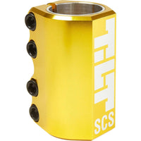 Tilt Classic SCS Kickbike Clamp - Gold-Clamps till sparkcyklar-ScootWorld.se