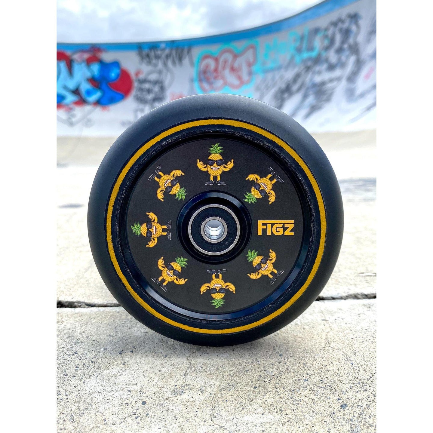 Figz Fullcore 110mm Kickbike Hjul 2-Pak - Tropical-ScootWorld.se