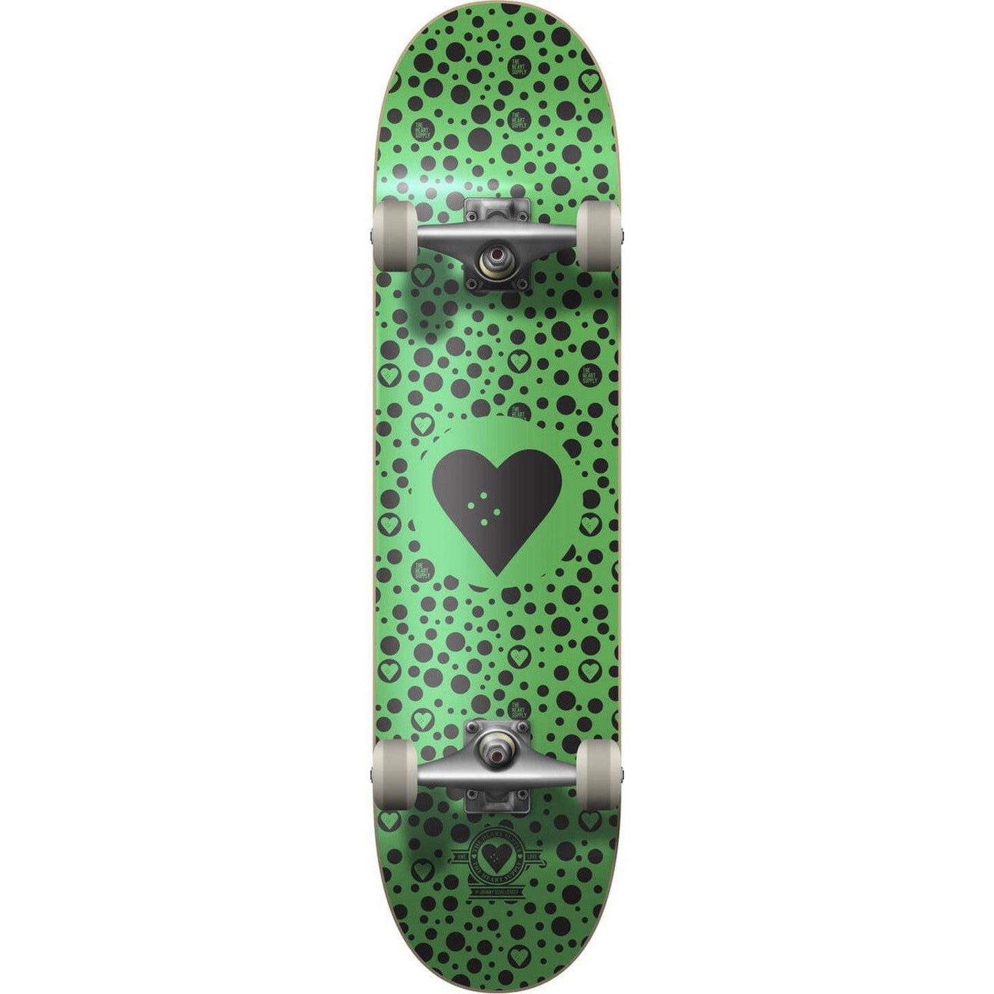 Heart Supply Round Logo Skateboard - Spots-ScootWorld.se