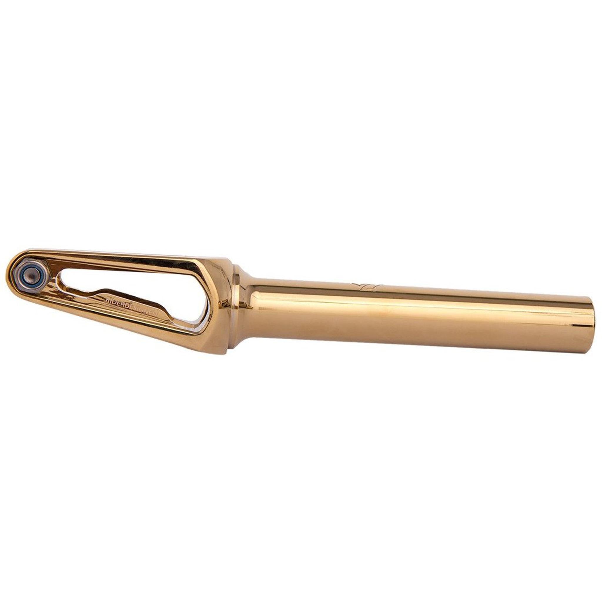 Striker Lux IHC Sparkcykel Framgaffel - Gold Chrome-ScootWorld.se