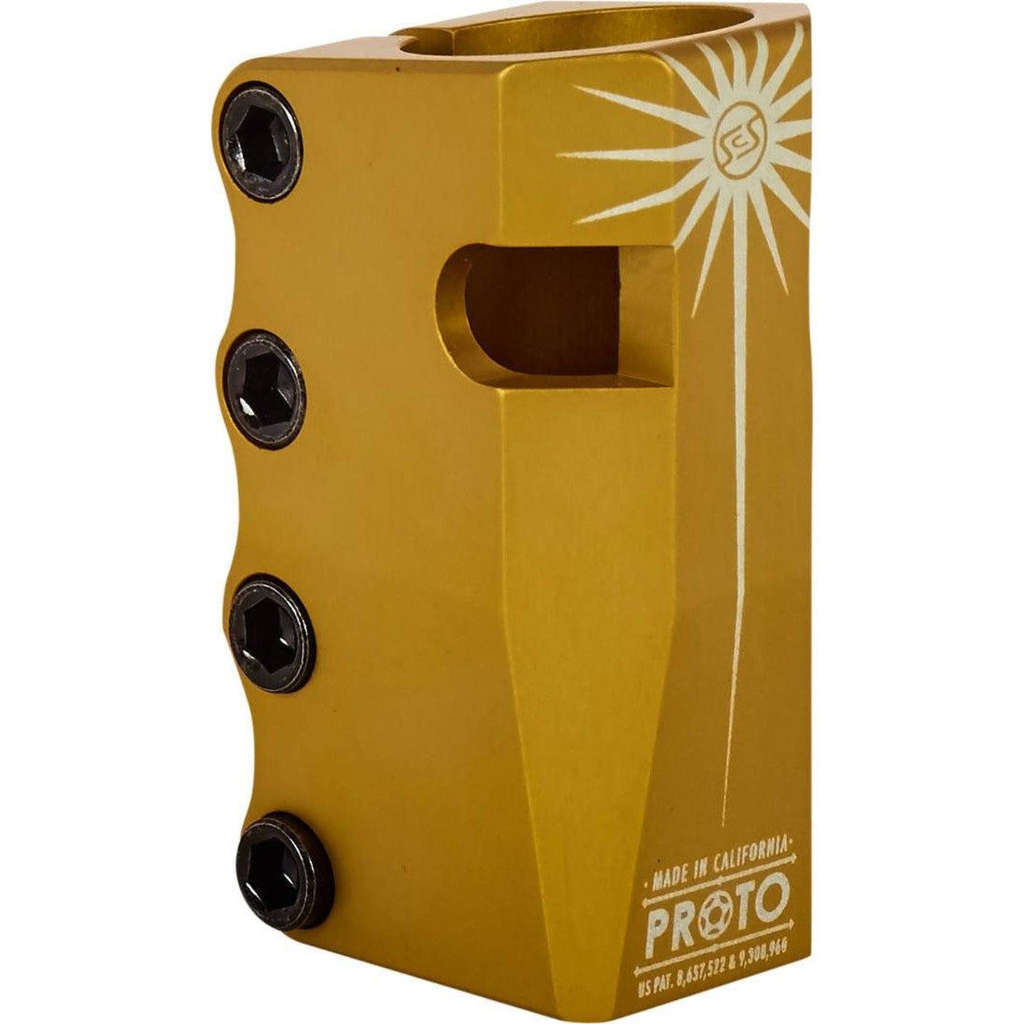 Proto Sentinel SCS Kickbike Clamp - Gold-ScootWorld.se