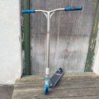 Striker Lucky Custom Build - Silver/Blå-ScootWorld.se