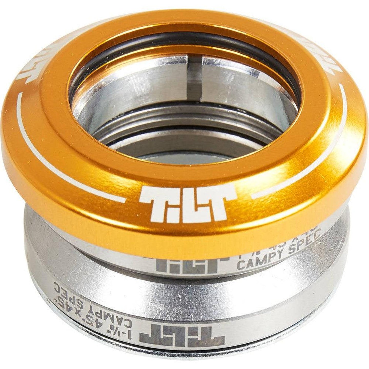 Tilt Integrated Kickbike Headset - Gold-ScootWorld.se