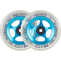Proto Plasma Sparkcykel Hjul 2-Pak - Electric Blue-ScootWorld.se