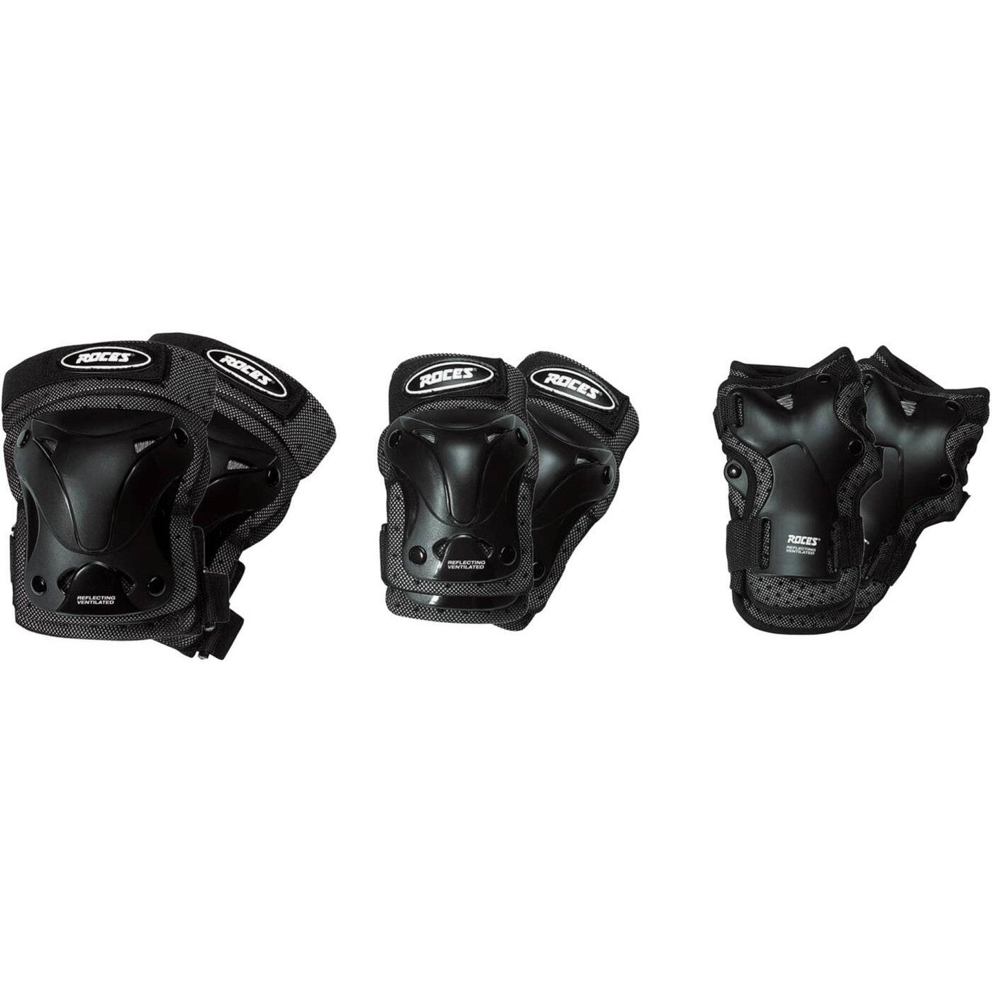 Roces Skyddsset Barn 3-Pak - Svart-ScootWorld.se