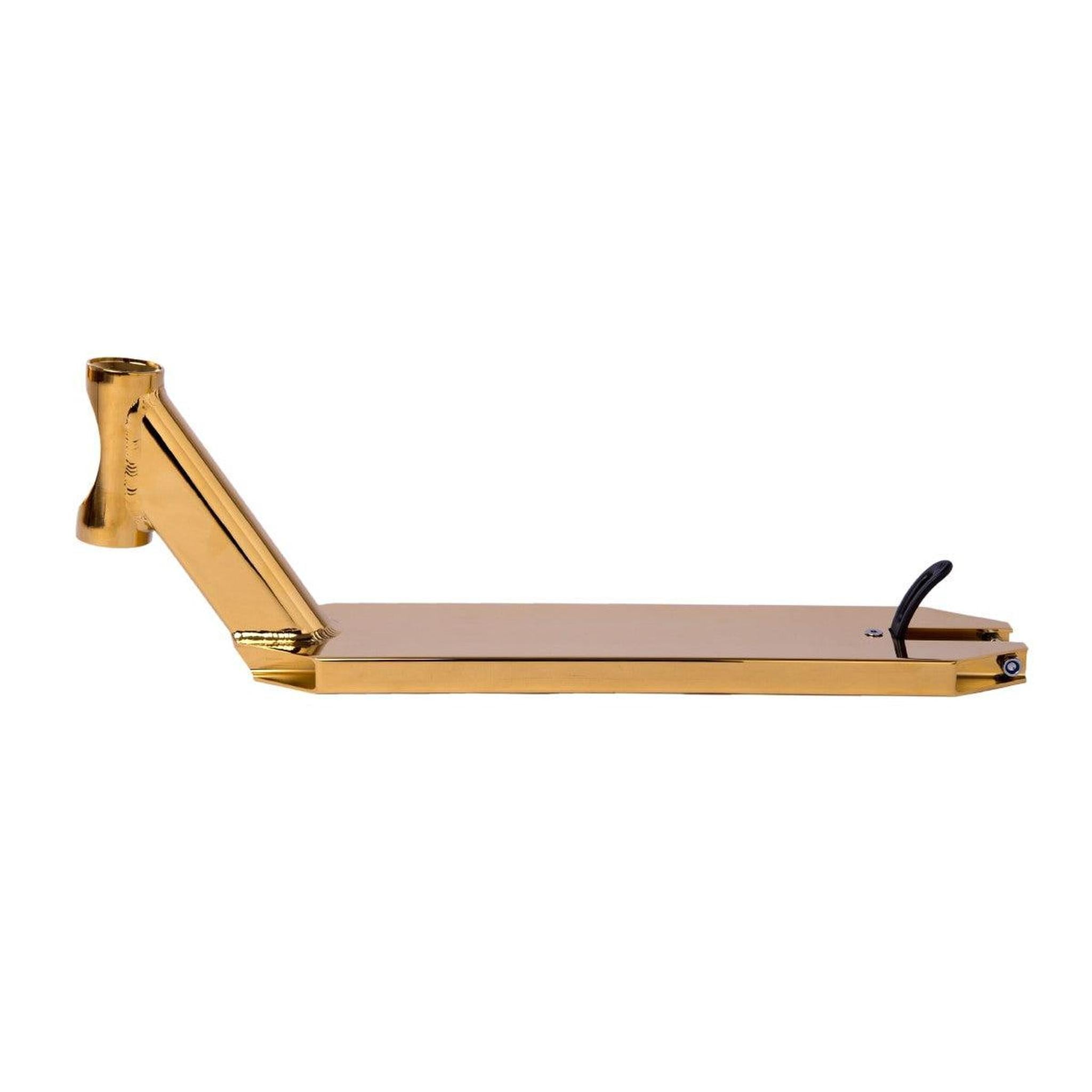 Striker Lux Integrated Kickbike Deck - Gold Chrome V1-ScootWorld.se