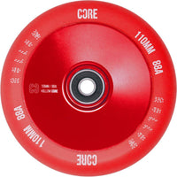 CORE Hollowcore V2 Kickbike Hjul - Röd-ScootWorld.se