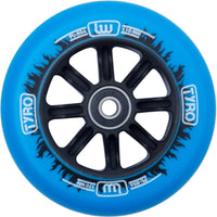 Longway Tyro Nylon Core Kickbike Hjul - Blue/Black Flame-ScootWorld.se