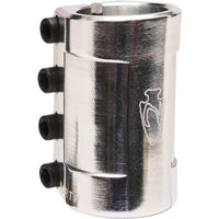 North Hammer V2 SCS Kickbike Clamp - Silver-Clamps till sparkcyklar-ScootWorld.se