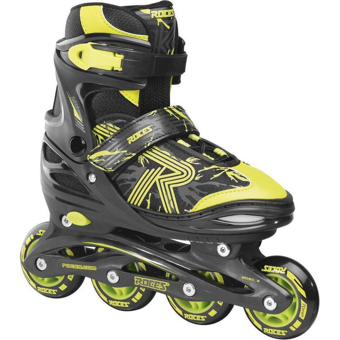 Roces Jokey 3.0 Inliners Barn - Black/Lime-ScootWorld.se