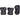 HangUp Skyddsset Barn 3-Pak - Svart-ScootWorld.se