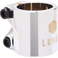 Drone Lunar Double Sparkcykel Clamp - Chrome-ScootWorld.se