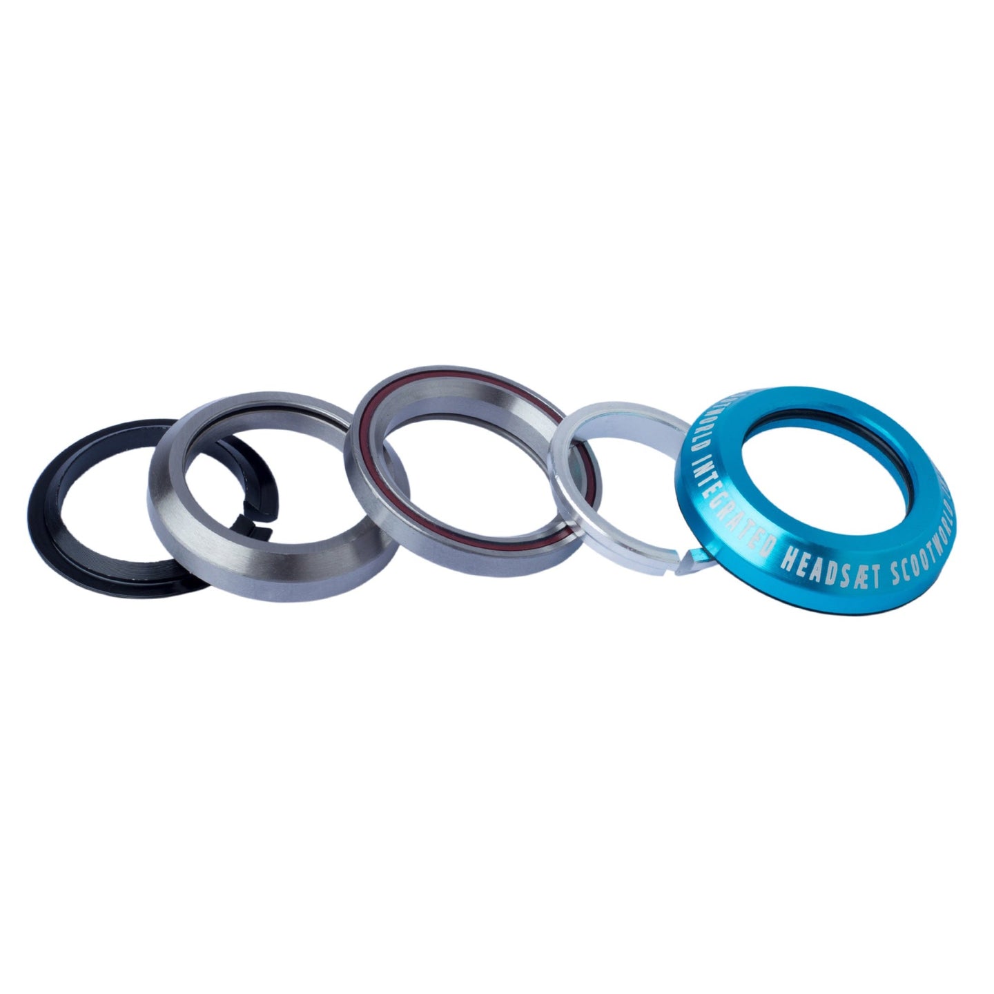 ScootWorld Integrated Kickbike Headset - Blå-ScootWorld.se