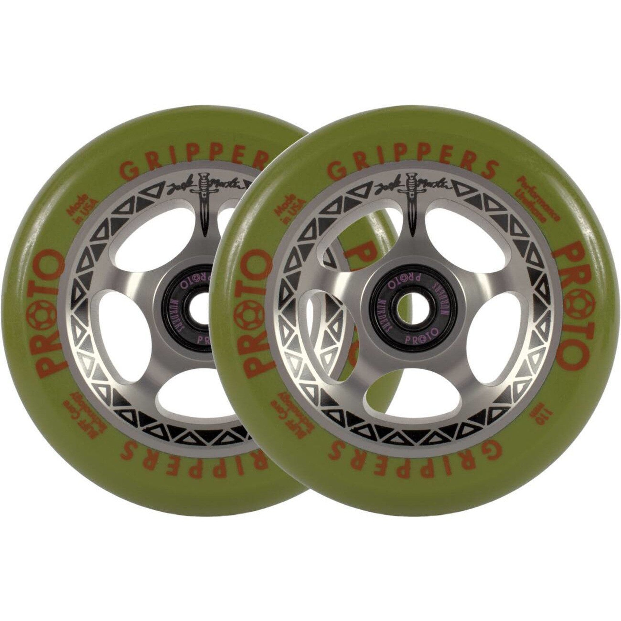 Proto Gripper Signature Sparkcykel Hjul 2-pak - Zack Martin-ScootWorld.se