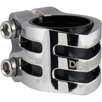 Longway Defender Double Kickbike Clamp - Chrome-ScootWorld.se