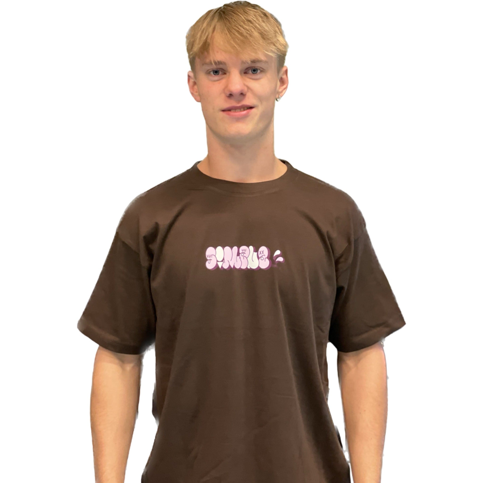 Simon Simzuz Tshirt - Brun-ScootWorld.se