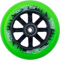 Longway Tyro Nylon Core Kickbike Hjul - Green/Black Flame-ScootWorld.se