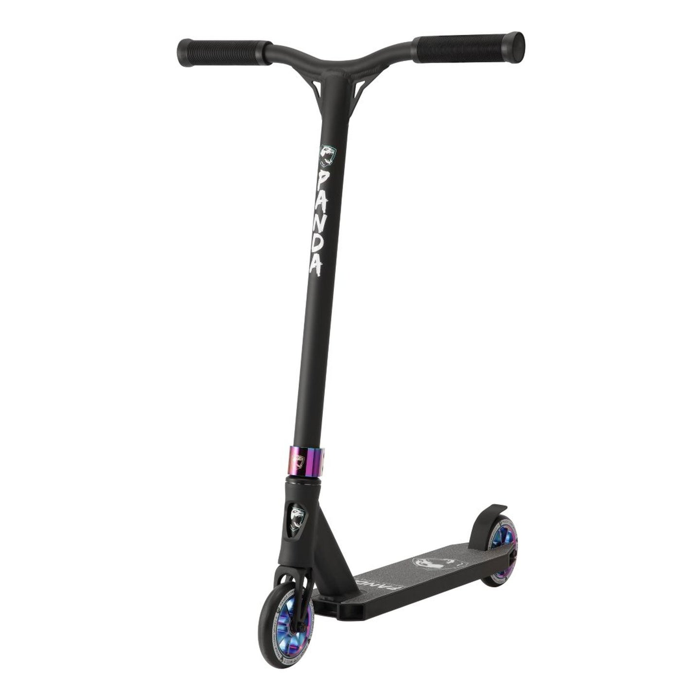 Panda Optimus Trick Sparkcykel - Svart/Rainbow-ScootWorld.se