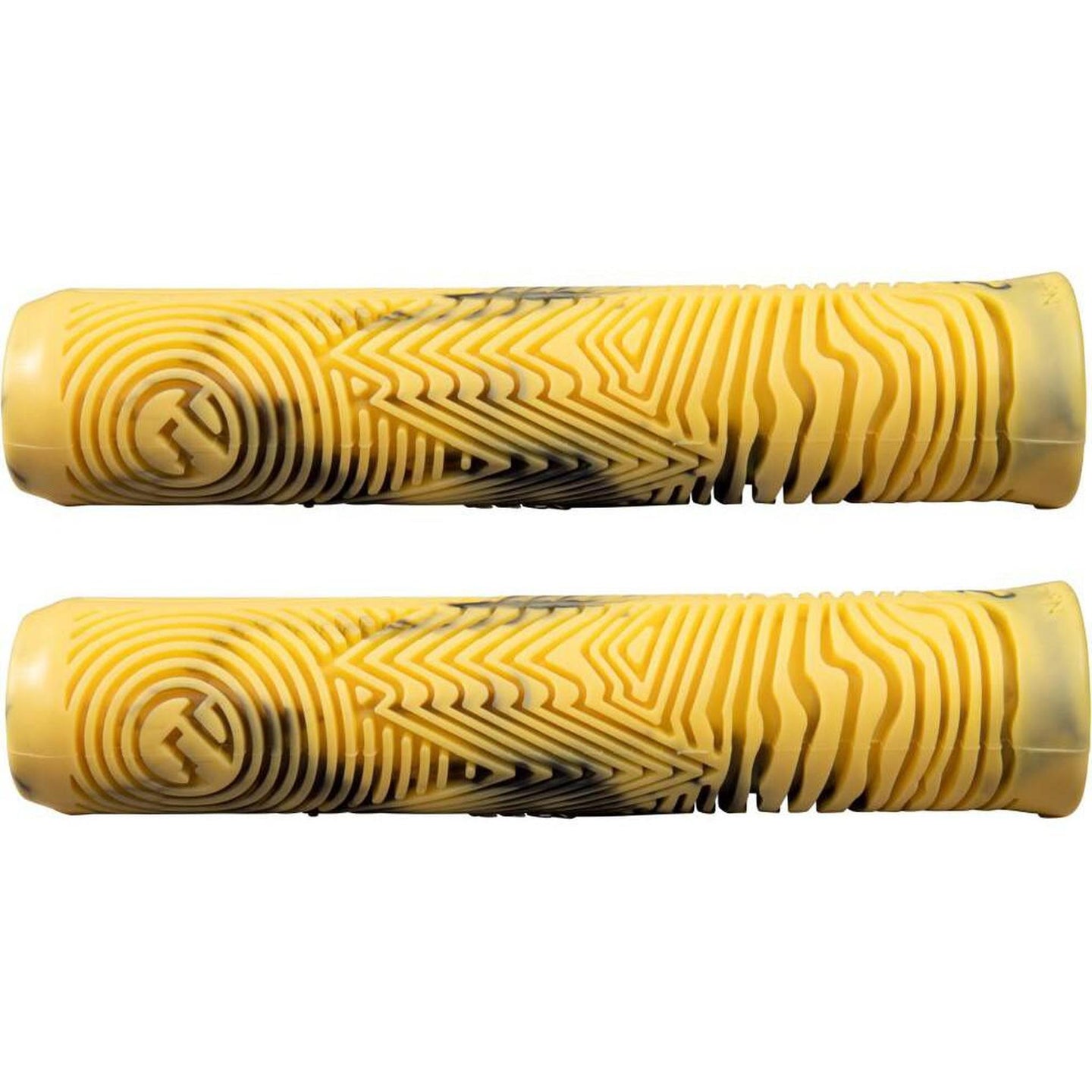 North Industry Kickbike Handtag - Black/Canary Yellow Swirl-ScootWorld.se