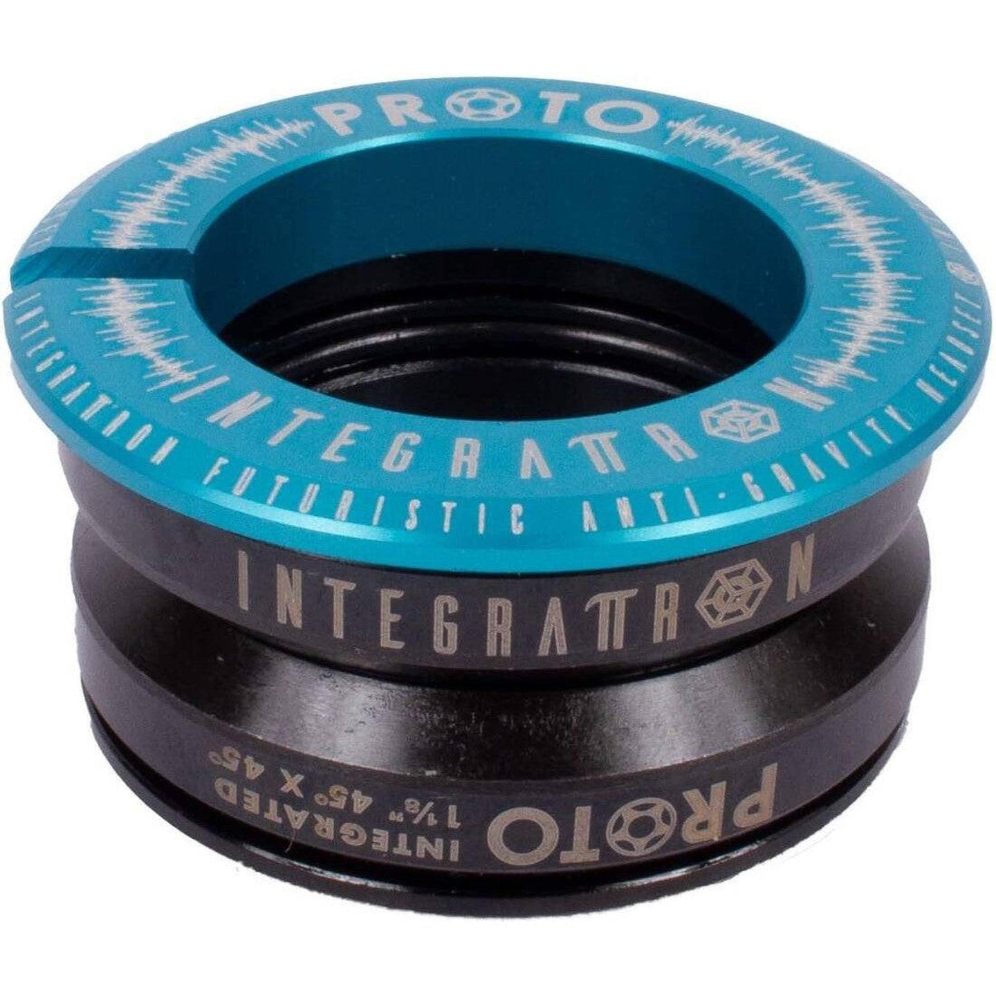Proto Integrattron Kickbike Headset - Electric Blue-ScootWorld.se