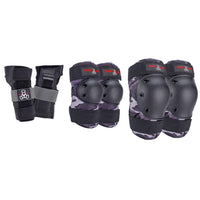 Triple Eight Skyddssats 3-pack - Charcoal Camo-ScootWorld.se