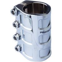 Longway Protector SCS Kickbike Clamp - Chrome-ScootWorld.se