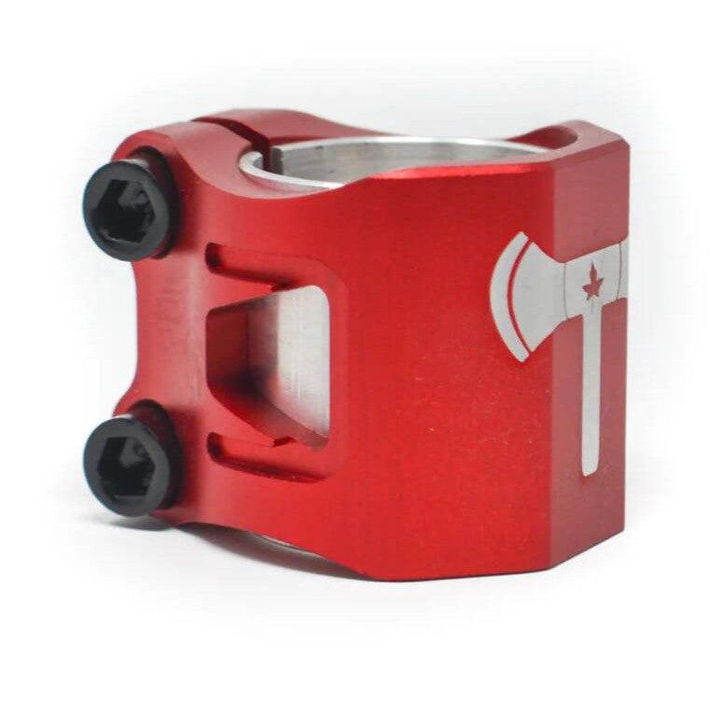 Trynyty Lumberjaxe Double Kickbike Clamp - Röd-ScootWorld.se