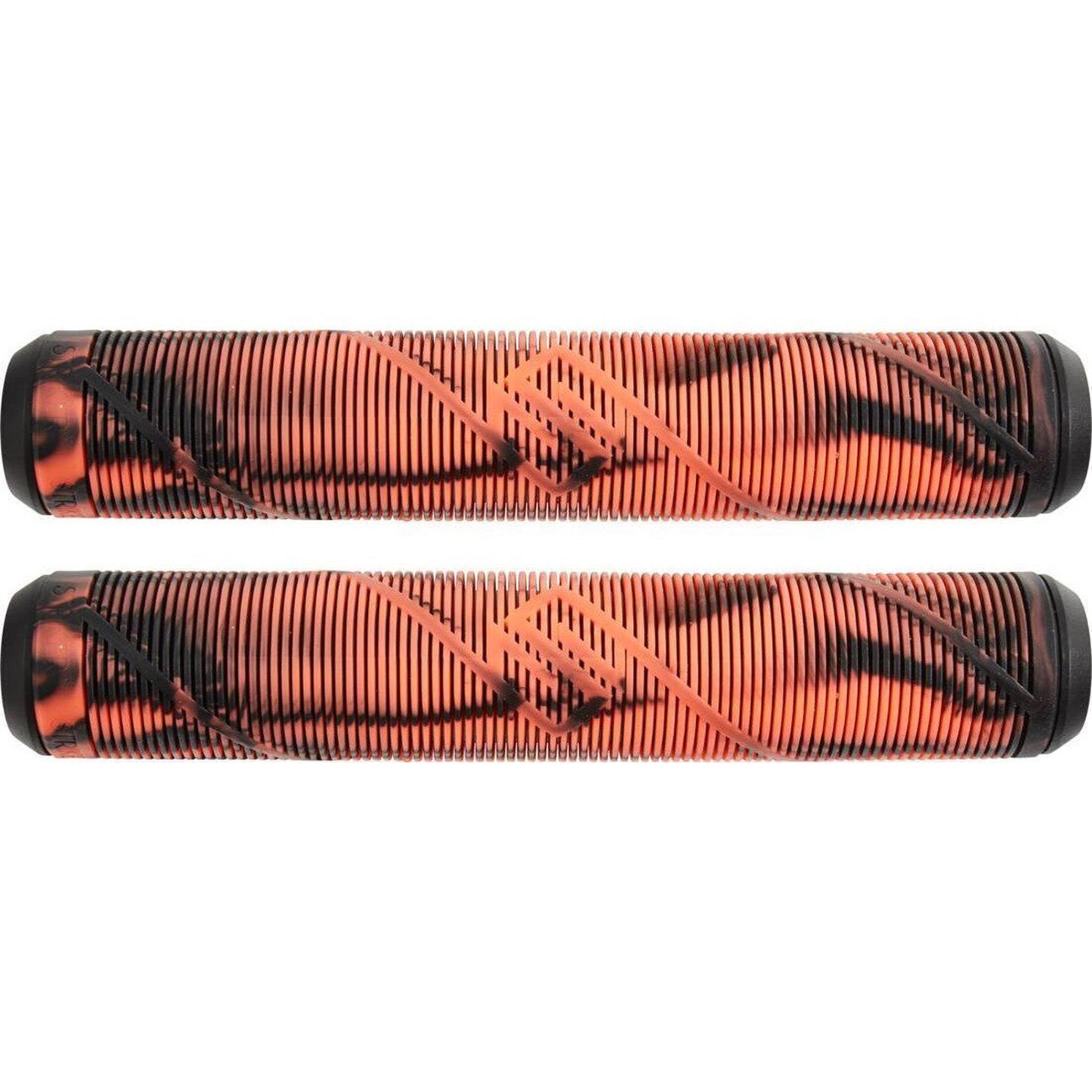 Striker Logo Kickbike Handtag Thick - Svart/Orange-ScootWorld.se
