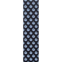 Hella Grip Sloth Dot Kickbike Griptape - White Sloths On Black-ScootWorld.se