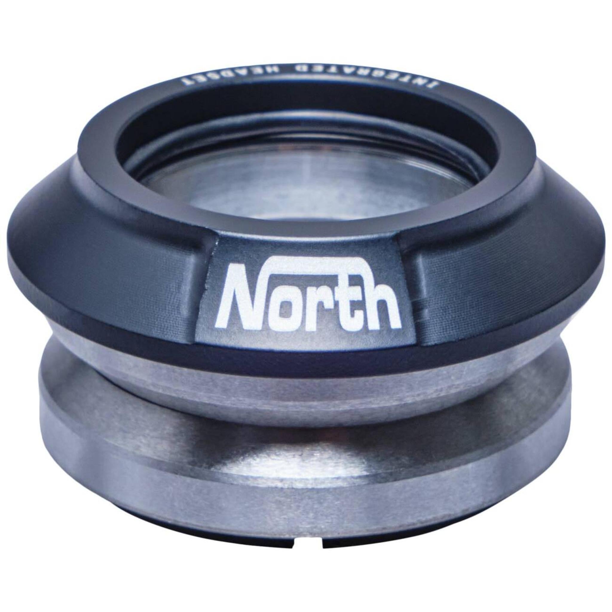 North Star Integrated Kickbike Headset - Matte Black-ScootWorld.se