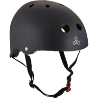 Triple Eight Dual Certified MiPS Skate Hjälm - Svart-ScootWorld.se