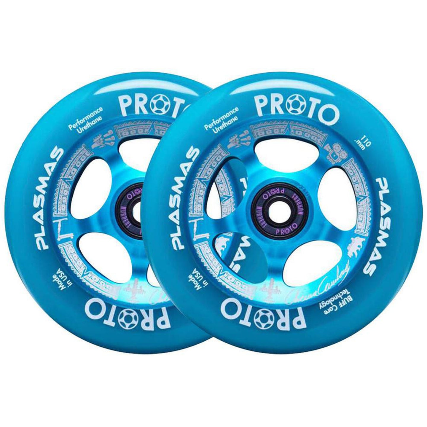 Proto Plasma Signature Sparkcykel Hjul 2-Pak - Chema Cardenas-ScootWorld.se