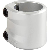 Tilt Sculpted Double Sparkcykel Clamp - Silver-ScootWorld.se