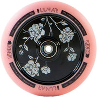 Lucky Lunar 120mm Kickbike Hjul - Zephyr Black/Pink-ScootWorld.se