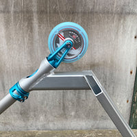 Striker Silver/Teal Custom Build - Silver/Turkos-ScootWorld.se