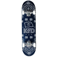 KFD Bandana komplett skateboard - Navy-ScootWorld.se