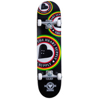 Heart Supply Orbit Logo komplett skateboard - Svart/Vit/Röd-ScootWorld.se