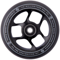 Striker Gravis Spoked 110mm Sparkcykel Hjul - Svart-ScootWorld.se