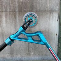 Striker Black & Teal Custom Build - Svart/Blå-ScootWorld.se