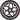 Striker Essence V3 Svart 110mm Sparkcykel Hjul - Splash Black/Red-ScootWorld.se