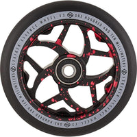 Striker Essence V3 Svart 110mm Sparkcykel Hjul - Splash Black/Red-ScootWorld.se