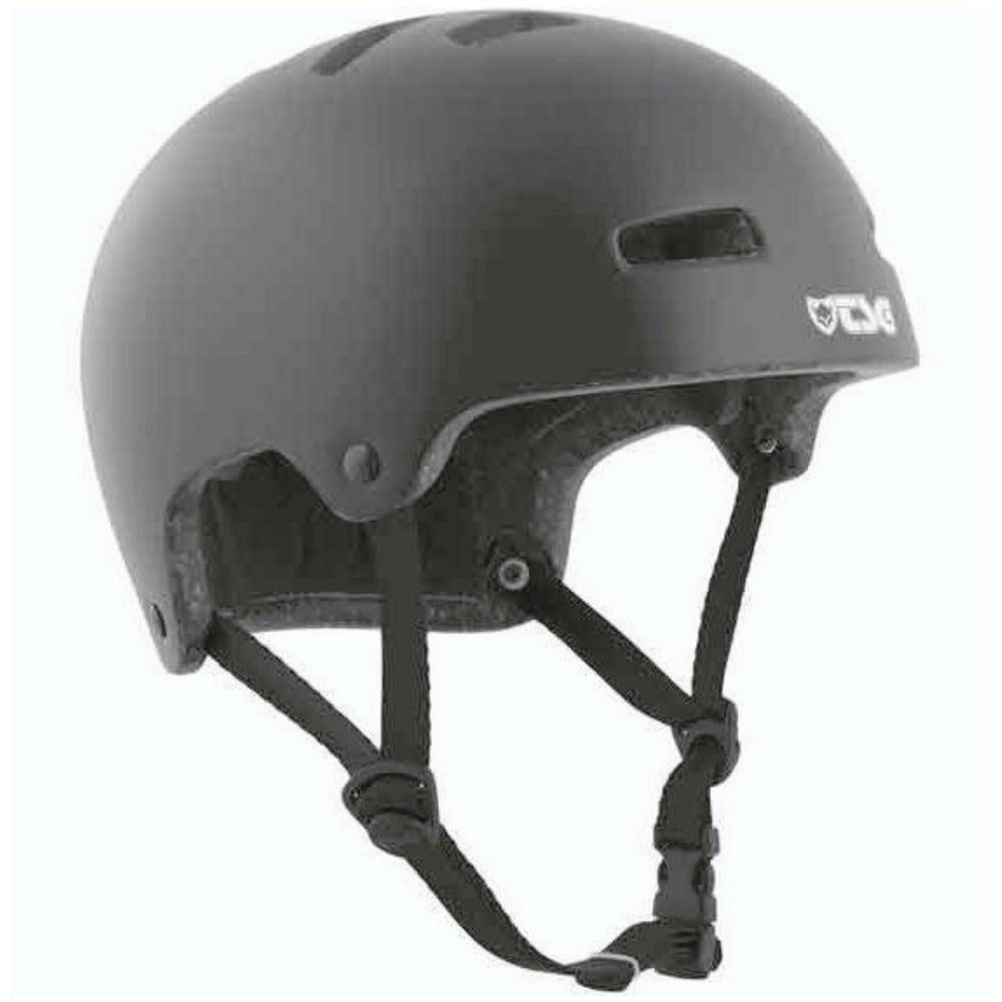 TSG Nipper Maxi Skate Hjälm - Satin Black-ScootWorld.se