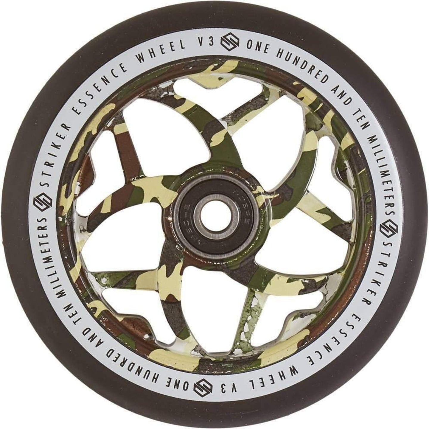 Striker Essence V3 Svart 110mm Sparkcykel Hjul - Camo-ScootWorld.se