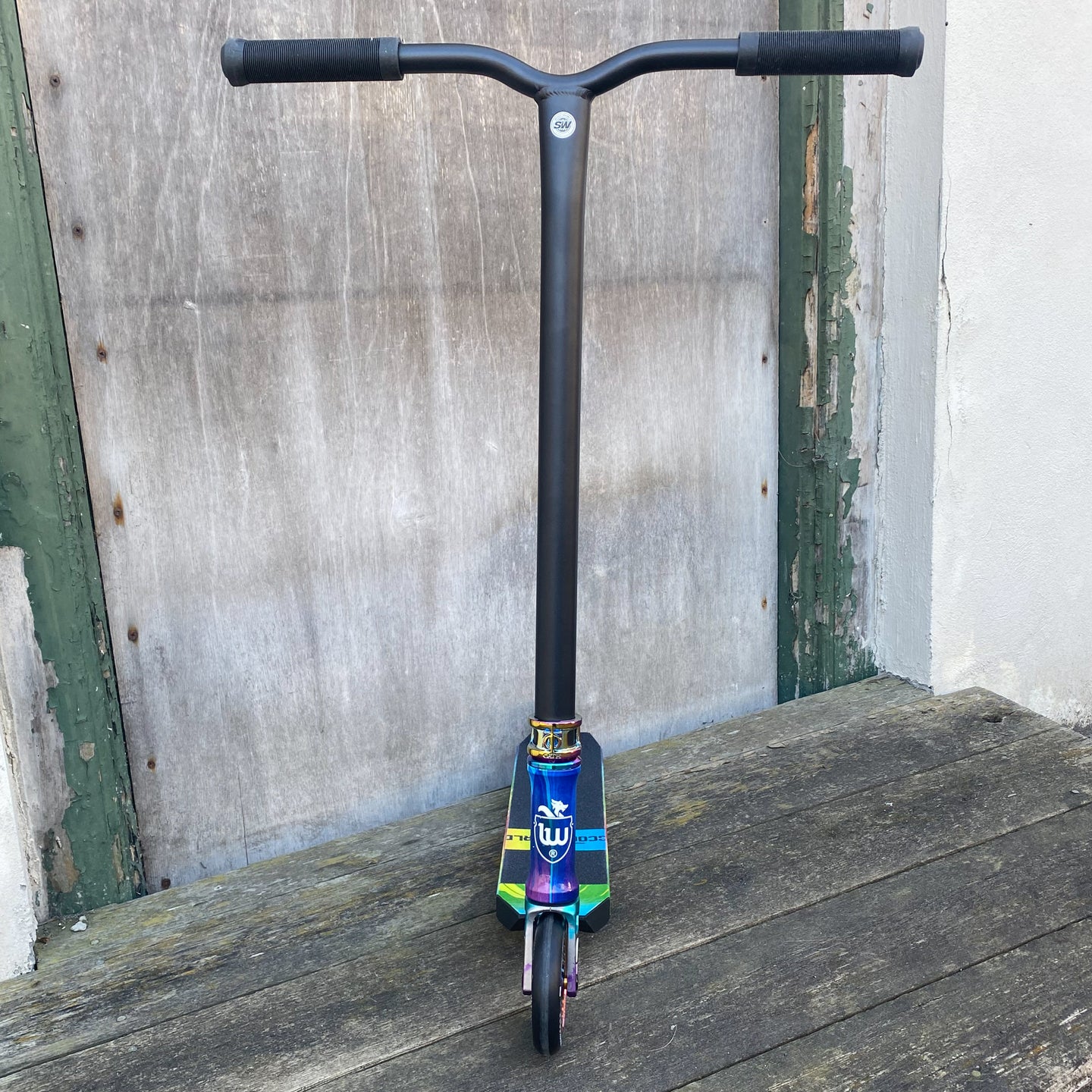 ScootWorld Mixed Custom Build - Svart/Rainbow-ScootWorld.se